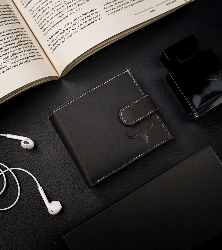 Кошелек мужской Buffalo Wild RM-01L-BAW-T-1365 Black Кошелек мужской Buffalo Wild RM-01L-BAW-T-1365 Black